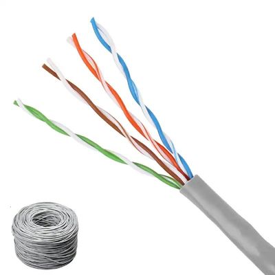 Cable di rete di categoria 5e 300V Conductor rame / CCA con 1000Mbps