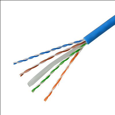 Rete LAN Cable di paia Cat6 UTP del connettore 4 di 23AWG Rj45