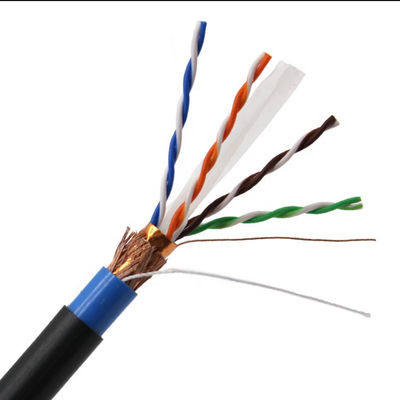 il twisted pair SFTP Cat6 del PVC 4P di 305M ha protetto il cavo di Ethernet, cavo del PVC di SFTP Cat6