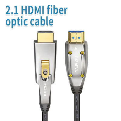 L'oro ha placcato il cavo ad alta velocità della cassa HDCP HDR HDMI del metallo