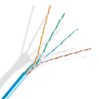 Ftp Cat5 Lan Cable Nylon Rip Cord dell'isolamento dell'HDPE