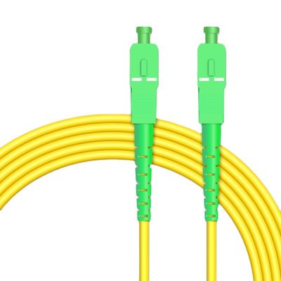 Sc/APC cavo di toppa a fibra ottica monomodale a simplex LSZH APC/dello Sc 3m