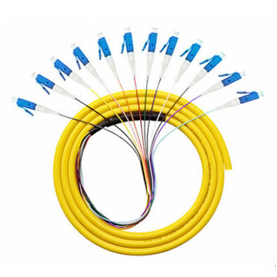 Il UPC/il duplex semplice misto MP millimetro 3 del singolo modo della st FC Sc LC del PC/APC misura il cavo con un contatore di toppa a fibra ottica