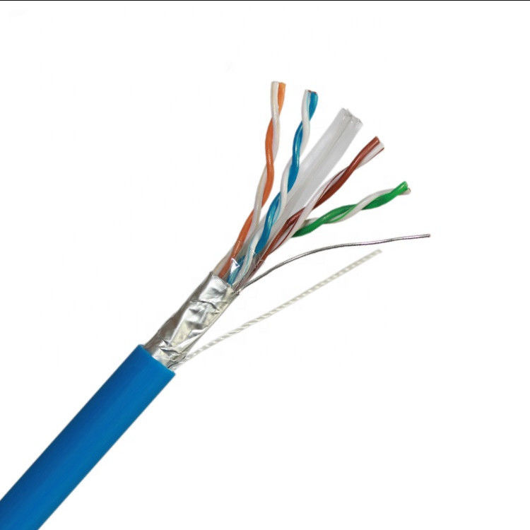 1000ft 2 paia 4 paia di Al Tape Cat 6 LAN Cable, rame schermato del CCA del CU del cavo di Ethernet del gatto 6
