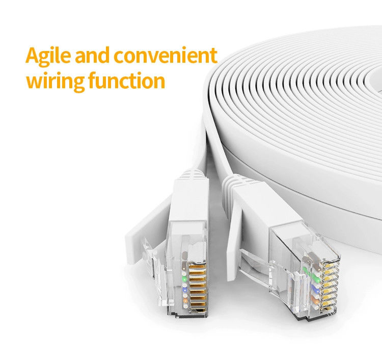 24AWG cavo di toppa del ftp UTP Cat6, cavo di toppa di amp Cat6 per Ethernet