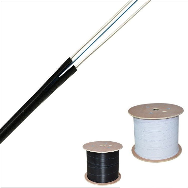 Cavo a fibre ottiche all'aperto dell'interno di G652d G657a GYFTY FTTH autosufficiente