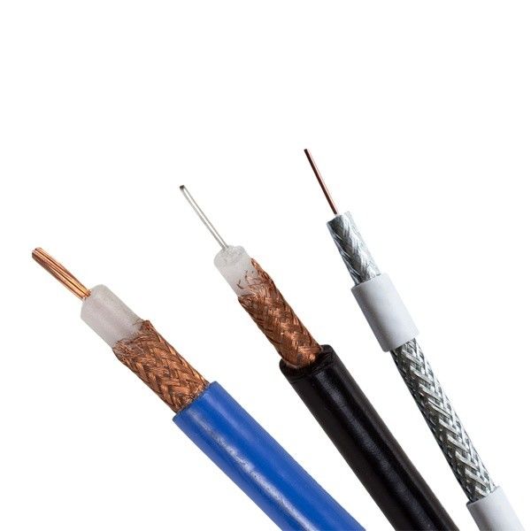 RG6 RG7 RG213 RG11 rf RG58 TV coassiale cablano il colore nero