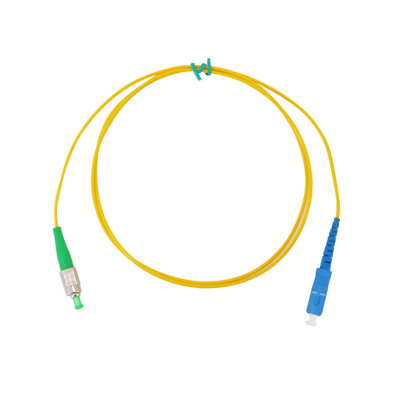 Saltatore a fibra ottica duplex della fibra del cavo di toppa di modo G657A G652D dello Sc APC LC UPC singolo