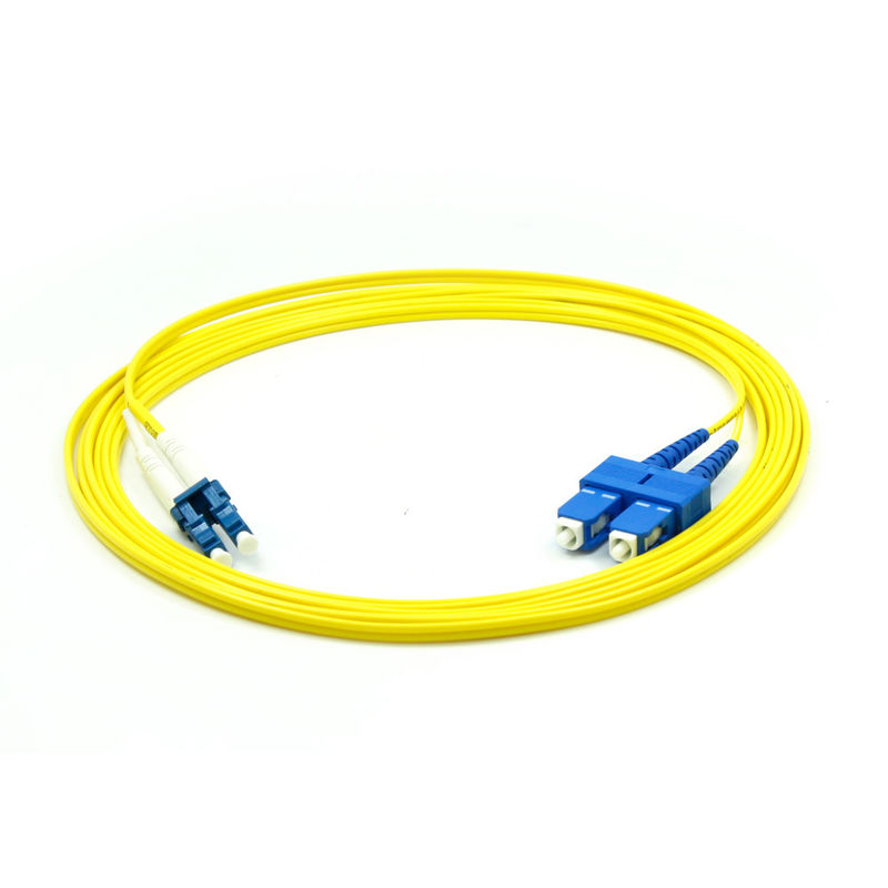 Cavo di toppa della fibra ottica del centro dello Sc 12 della treccia del cavo del cavo della toppa dello Sc UPC FC LC MP G652D G657A