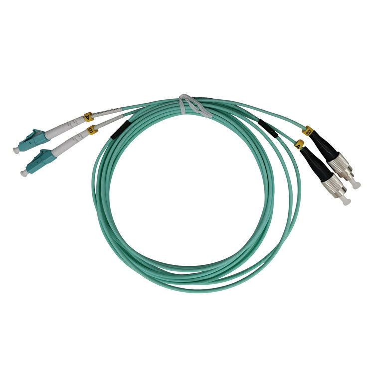 Cavo di toppa OM3 LC/UPC-FC/UPC millimetro DX 2.0mm LSZH