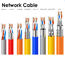 Conduttore 23AWG SFTP Cat6 LAN Cable For Telecommunication del CCA del CU