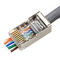 Il ftp dell'assemblaggio cavi STP della rete Cat6 ha protetto Ethernet RJ45 del contatto placcata oro