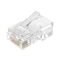 Maschio UTP Toolless Unshielded Crystal Head Modular Plug del connettore di Ethernet Cat5 Cat6 8P8C RJ45